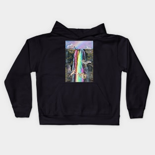 Unicorns in Heaven Kids Hoodie